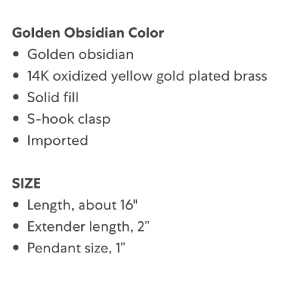 Kendra Scott Kaia Collar Necklace in Golden Obsidian - Picture 2 of 7